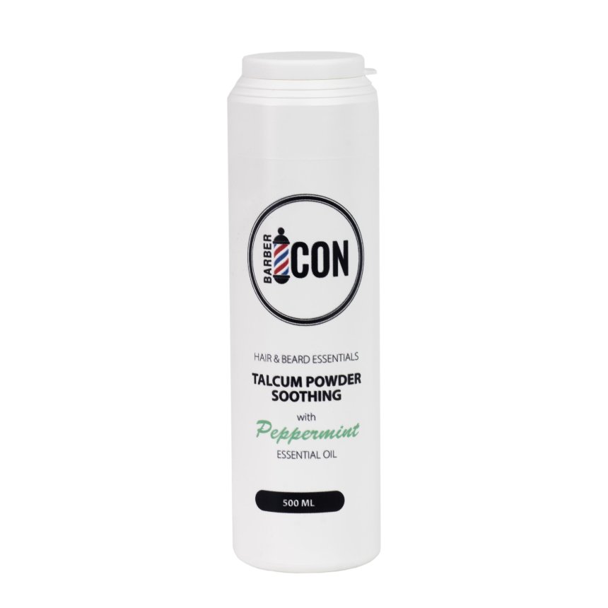 Ταλκ Barber Icon Peppermint 500ml